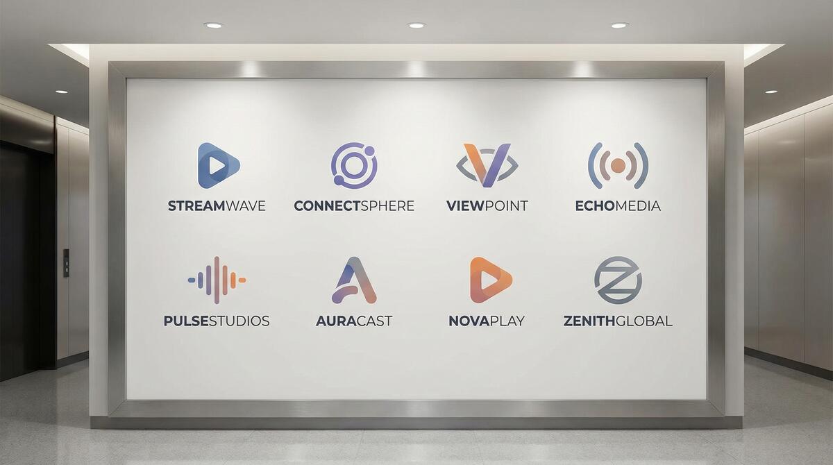 海角合作品牌Logo墙