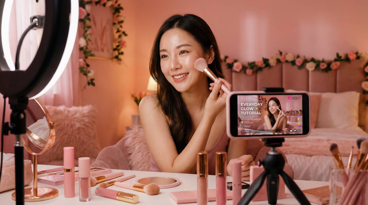 海角美妆视频教程